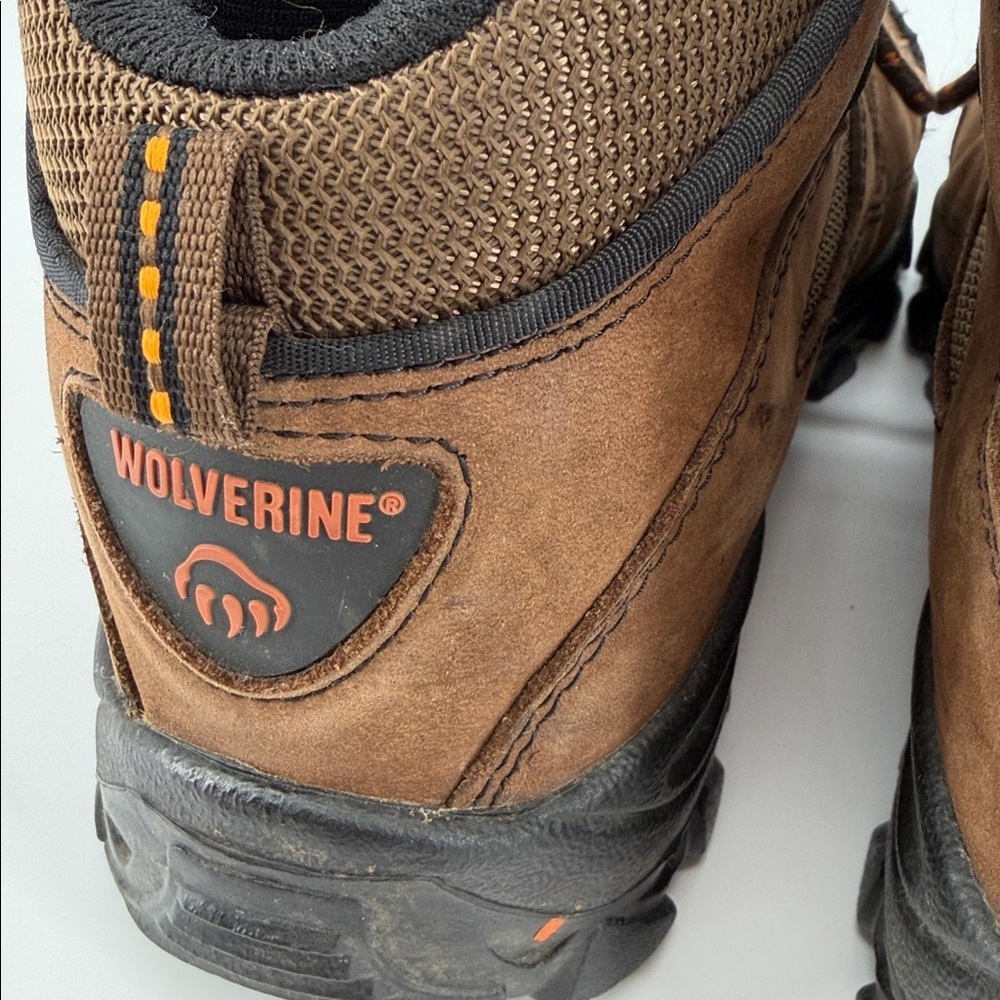 Wolverine Mens Hudson Steel Toe Work 6” Lace Up Leather Boots Mens Size 10M - Picture 3 of 11
